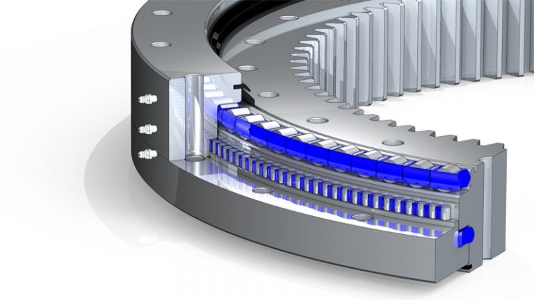 Three Row Cylindrical Roller Slewing Bearing