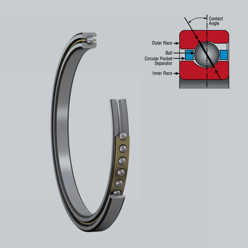 Thin Section Angular Contact Ball Bearings 