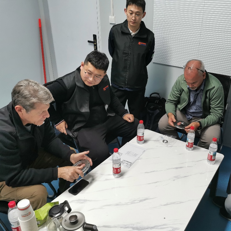 U.S. Client Visits Luoyang NewBee Transmission Technology Co., Ltd. on October 24